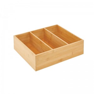 竹保管ボックスキッチンキャビネット