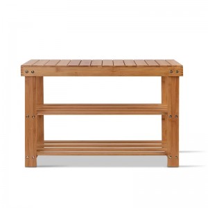 バンブシューズベンチブーツ装飾装置靴ラックの玄関の貯蔵庫